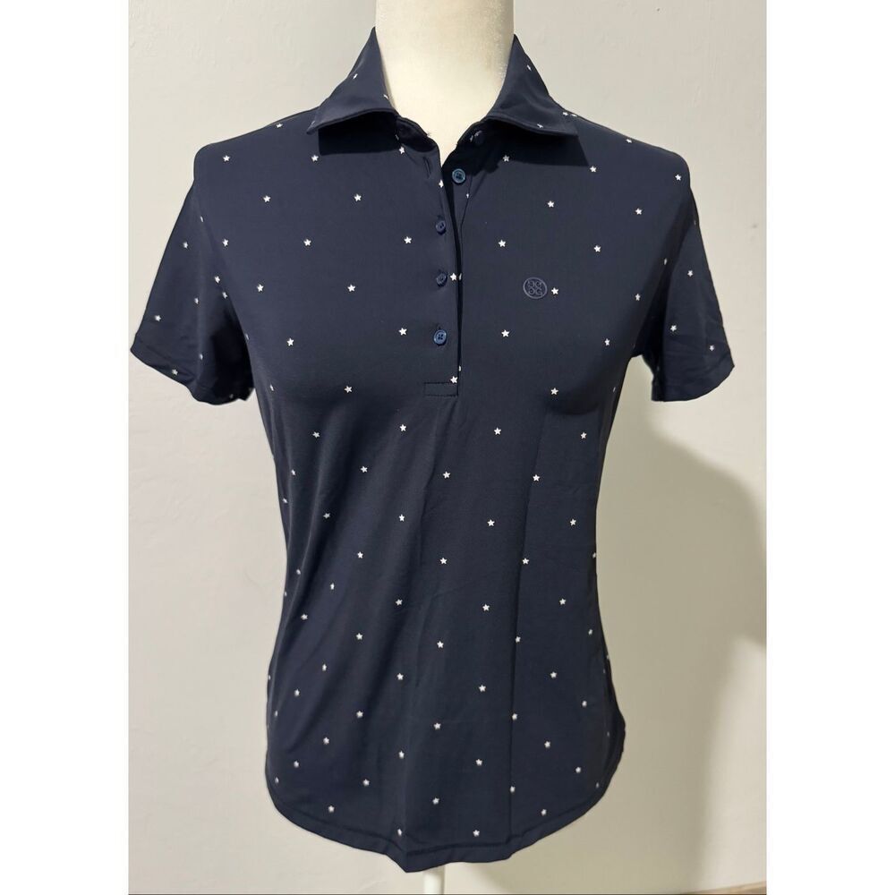 G/Fore star polo golf shirt S